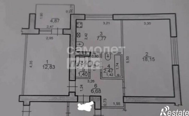 2-комн квартира улица Г. О. Рокчинского, 48,  д. 48