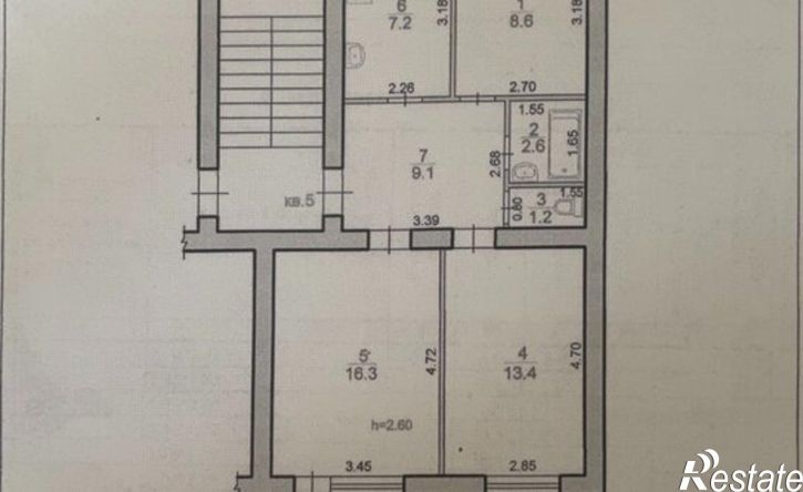 5-комн квартира Ипподромная улица, 121,  д. 121